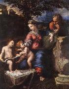 RAFFAELLO Sanzio Holy Family below the Oak USA oil painting artist